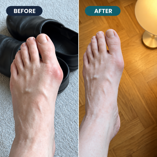 EMS Hallux Valgus Brace · Fifteen minutes a night · Ten modes