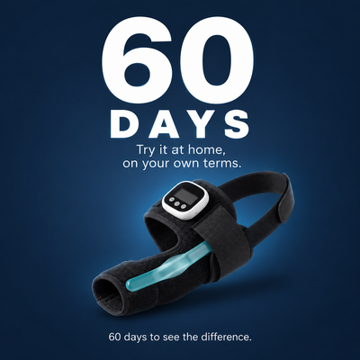 EMS Hallux Valgus Brace · Fifteen minutes a night · Ten modes