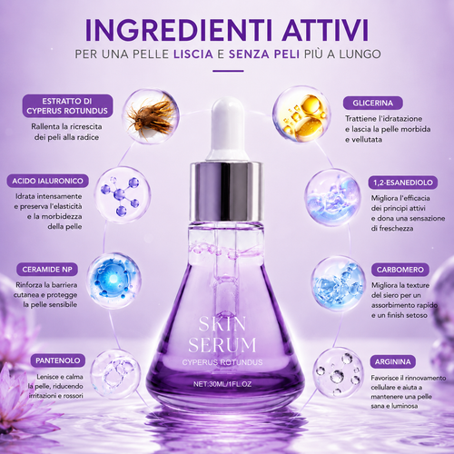 Siero anti-ricrescita — La delicatezza che la tua pelle aspettava.