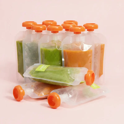 10+ reusable pouches